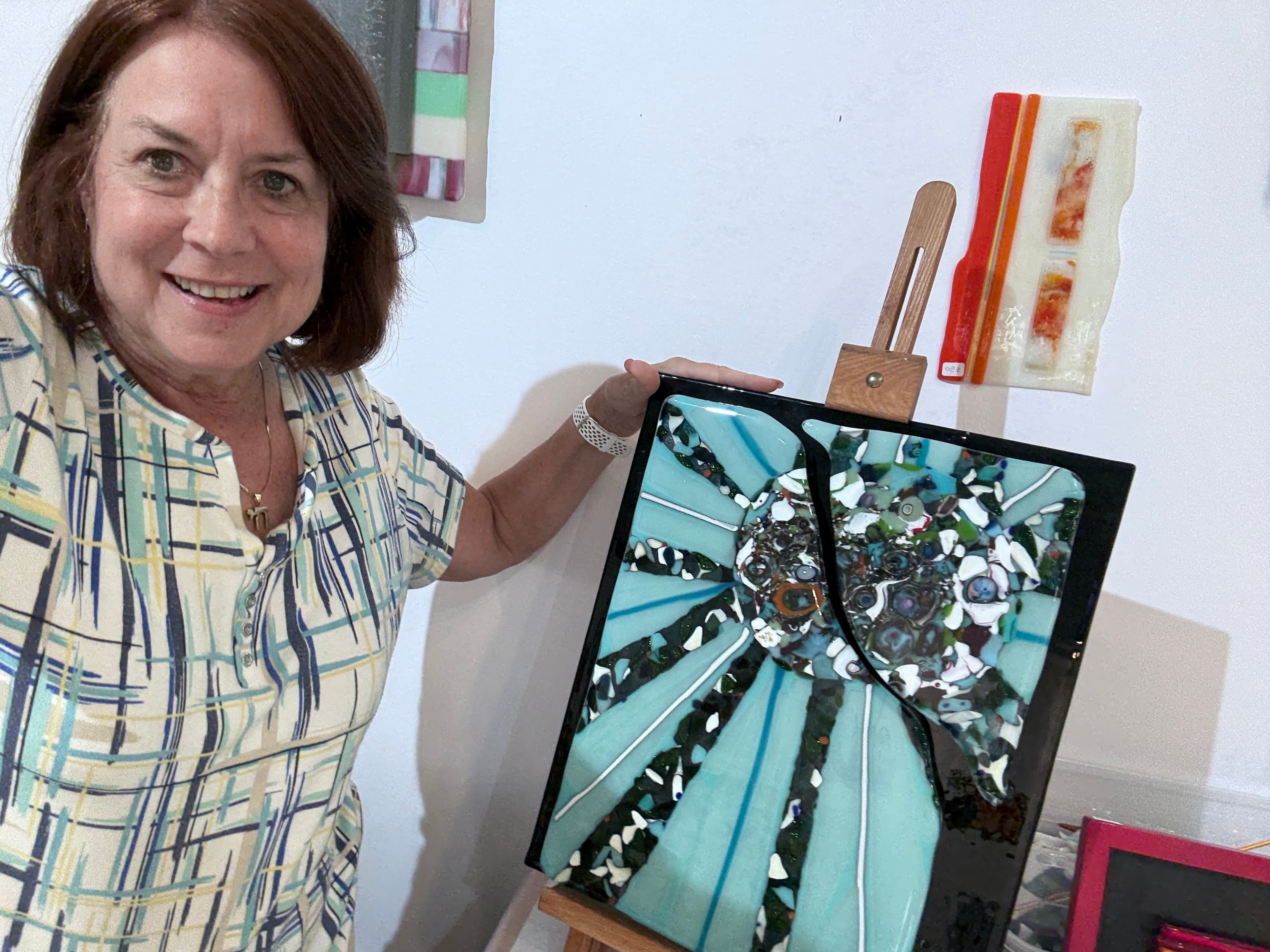 Jill Wise and Family at Glass Arts Collective